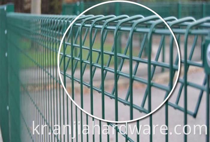 powder coated fence panel mesh